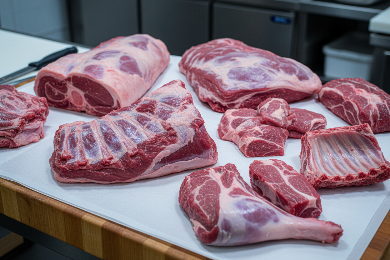 1/2 B GRADE MUTTON butchery meat