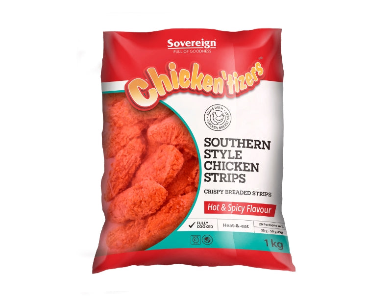 CRUMBED SPICY STRIPS