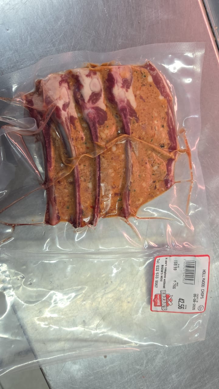 LAMB HOLLYWOOD CHOPS