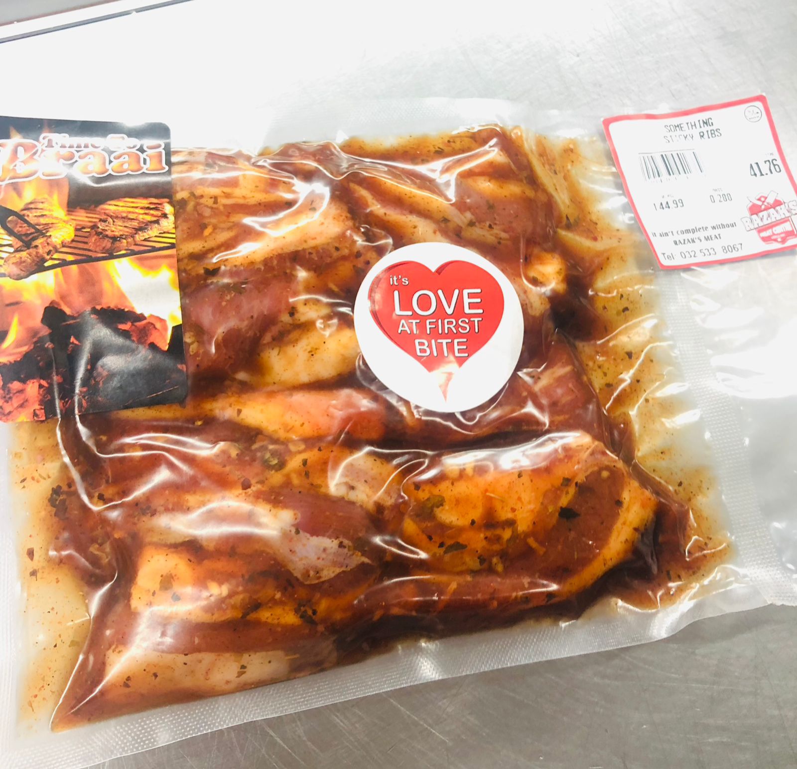 SOMETHING STICKY RIBS