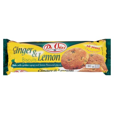Ginger & Lemon Biscuits