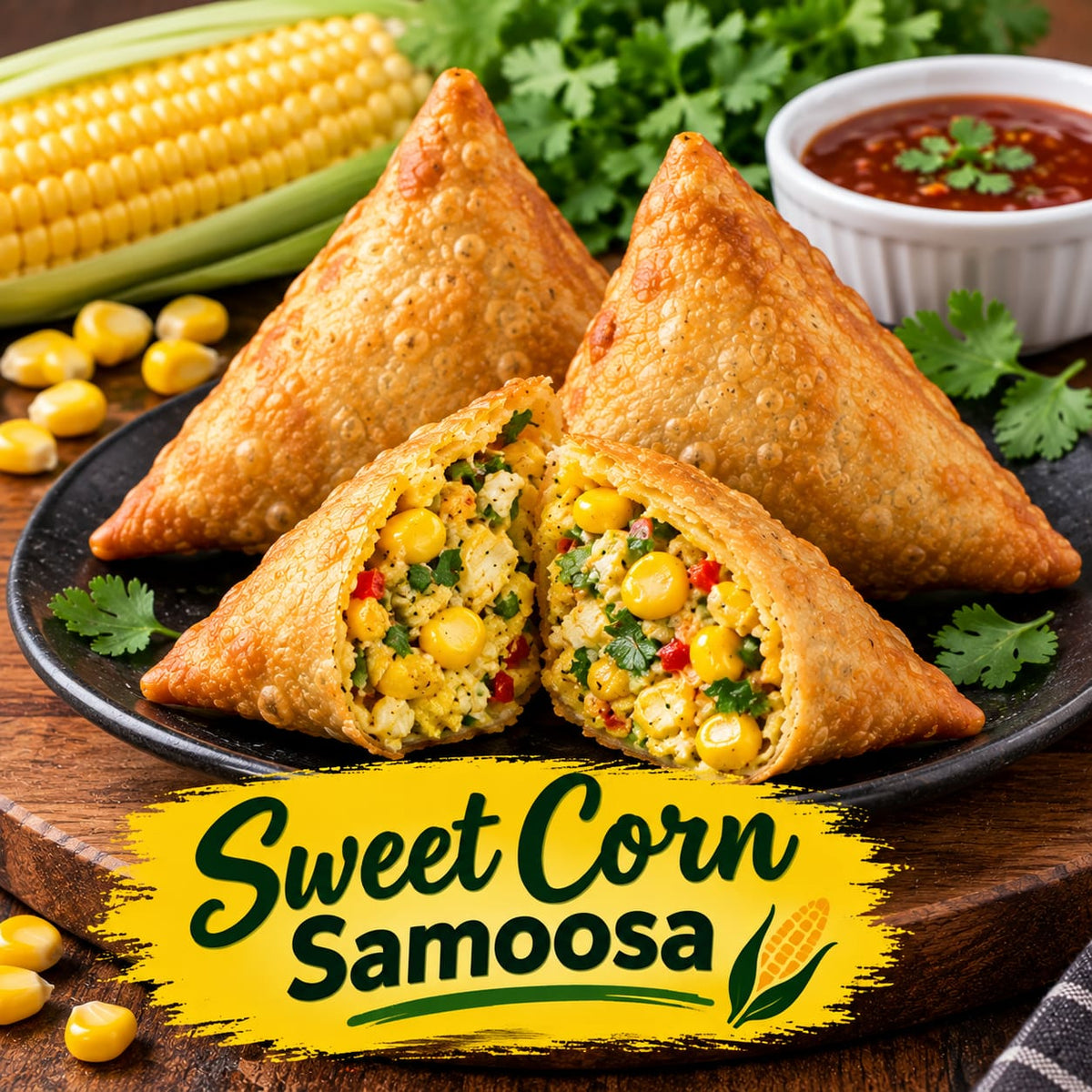 Sweet Corn Samoosa